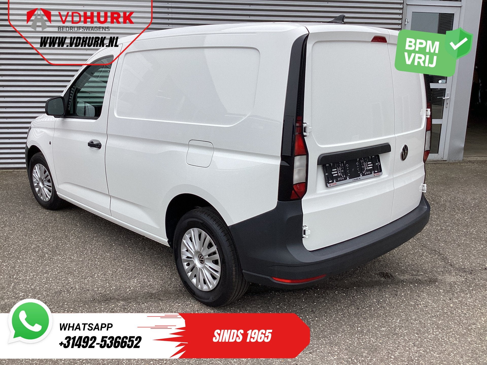 Volkswagen Caddy Cargo 2.0 TDI 100 pk Omvormer/ Sortimo/ Cru, Gebruikt, 4 cilinders, Volkswagen, Wit