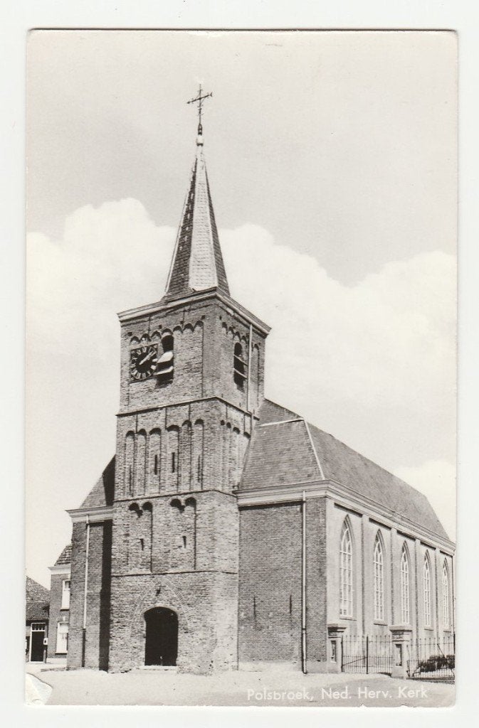 Polsbroek (bij Schoonhoven en Oudewater) - Ned Herv Kerk, Ophalen of Verzenden, 1960 tot 1980, Ongelopen, Utrecht