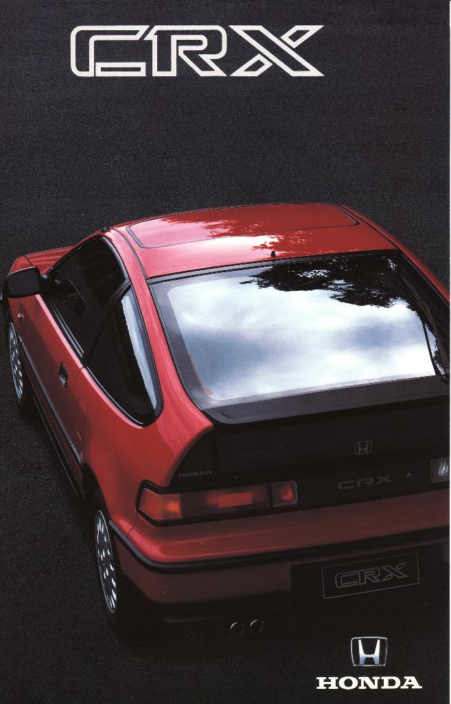 Honda Civic CRX,  januari 1991, Ophalen of Verzenden, Zo goed als nieuw, Honda