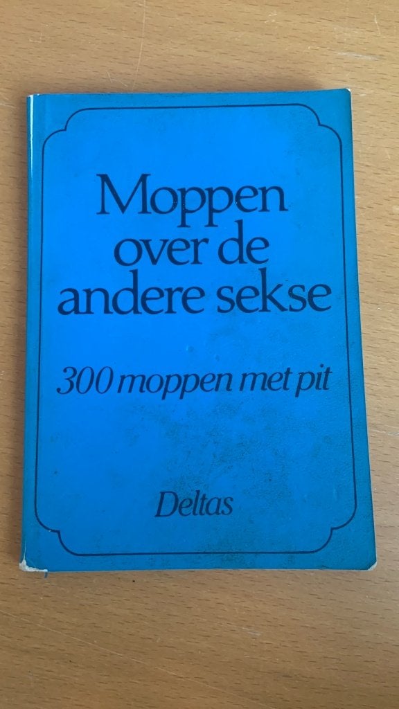 Moppen over de andere sekse - 30 moppen met pit -Jan Reitsma, Ophalen of Verzenden