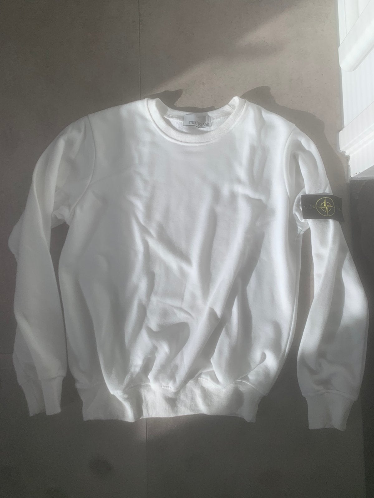 Stone island trui, Verzenden, Zo goed als nieuw, Maat 46 (S) of kleiner, Wit