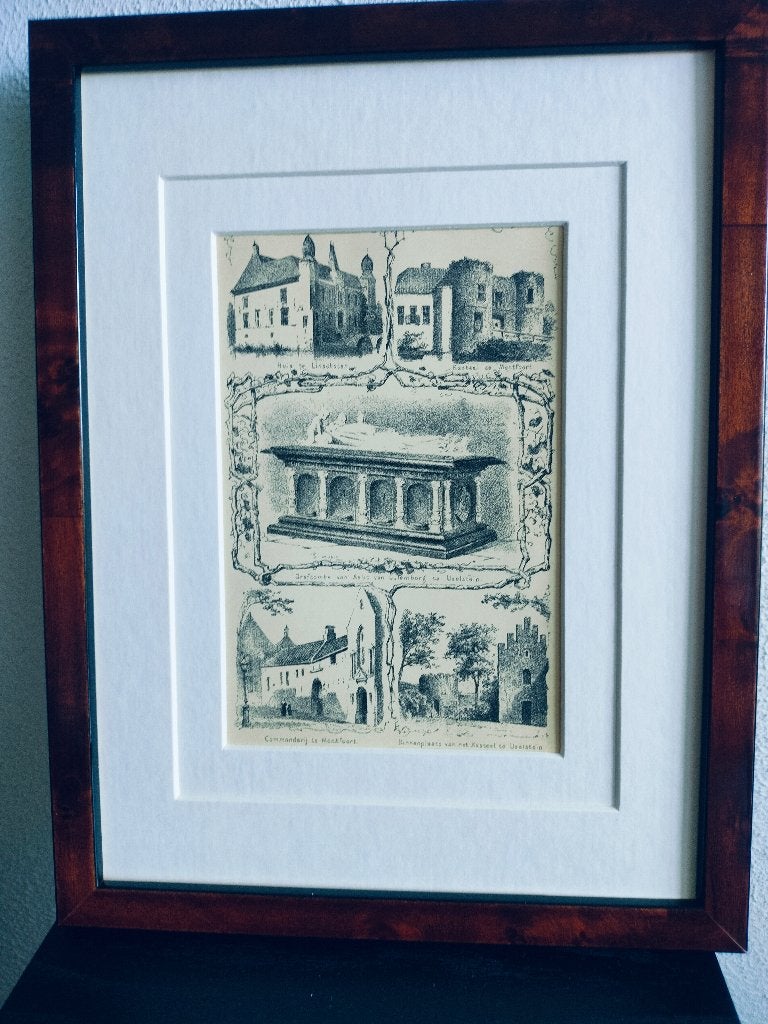 Craandijk Litho IJsselstein Montfoort Linschoten 1880 (65), Ophalen of Verzenden