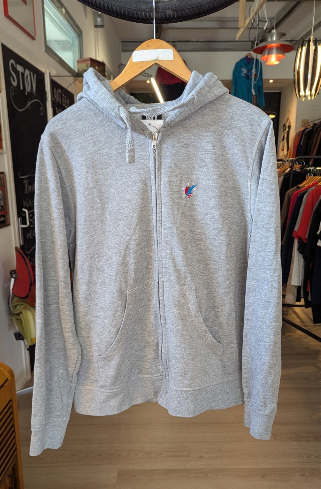 Rockwell by Parra Zip Hoodie - Grijs - Maat L, Maat 52/54 (L), Parra, Ophalen of Verzenden, Zo goed als nieuw