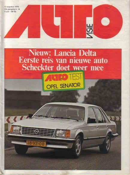 Autovisie 16 1978 : Opel Senator CD - Austin Maxi 1750, Boeken, Auto's | Folders en Tijdschriften, Gelezen, Algemeen, Ophalen of Verzenden