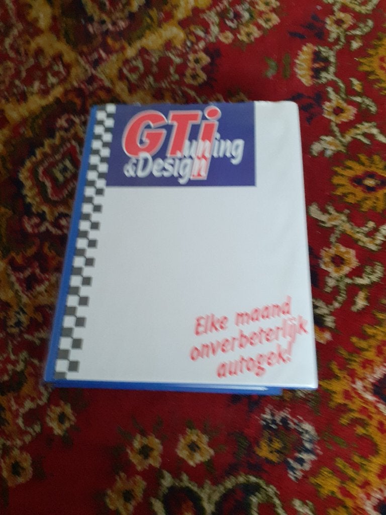 ingebonden jaargang 1998 gti tuning & design, Boeken, Ophalen, Gelezen, Algemeen