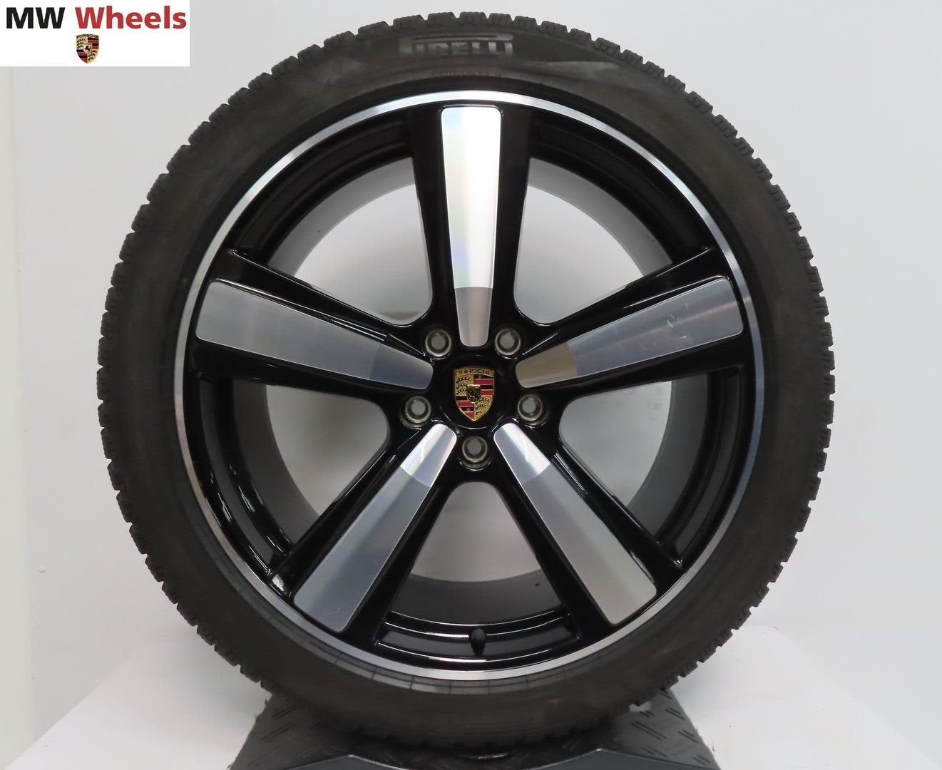 Originele Porsche Cayenne coupe 22 inch velgen winterbanden, Gebruikt, -, 285 mm, -