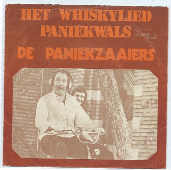 De Paniekzaaiers- Het Whiskylied, Cd's en Dvd's, Vinyl | Nederlandstalig, Verzenden, 7 inch, Zo goed als nieuw, Levenslied of Smartlap