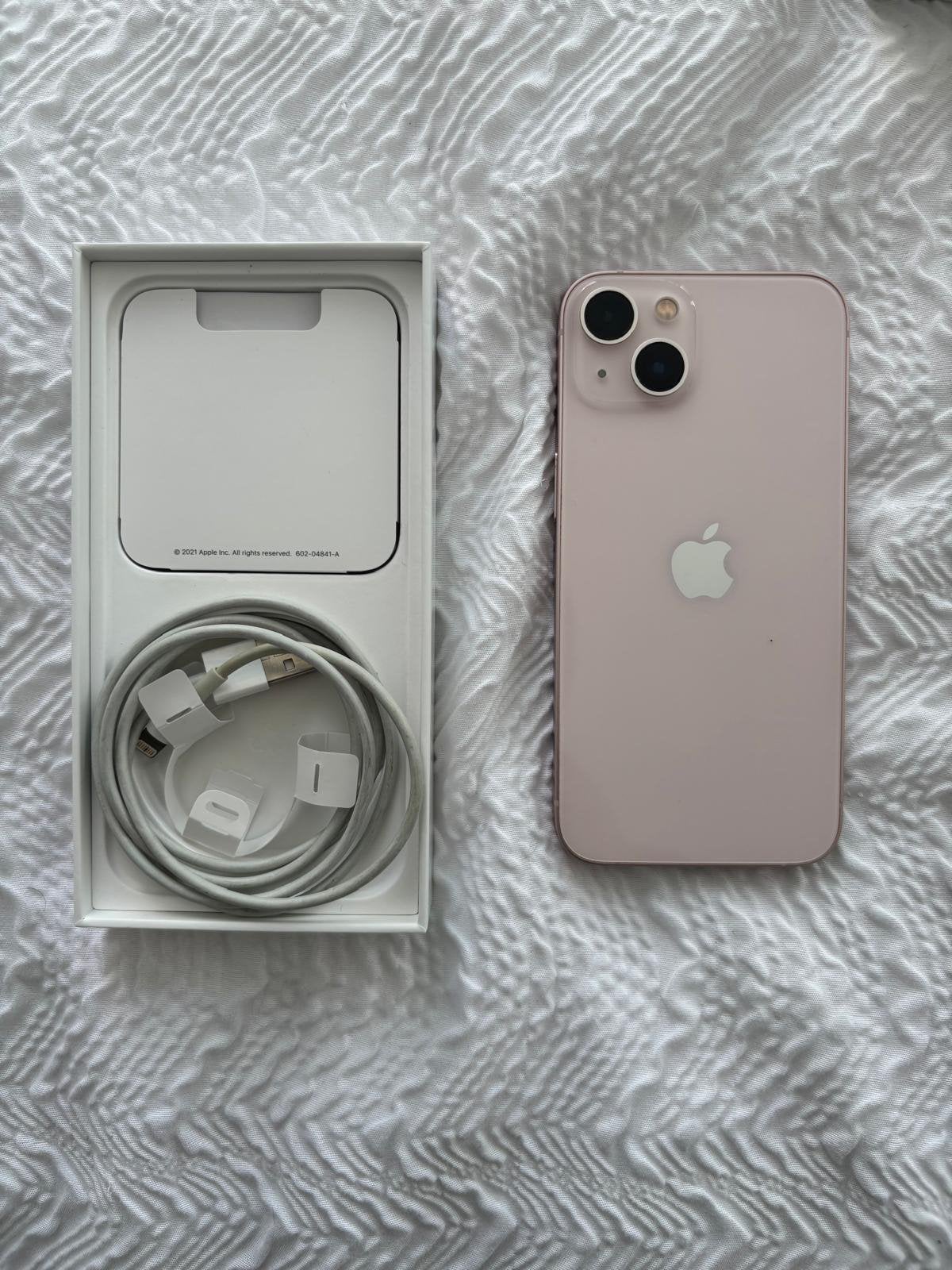 Iphone 13 Roze | 128 GB | 100% Batterij | Zo goed als nieuw., 128 GB, IPhone 13, Ophalen of Verzenden, Zo goed als nieuw