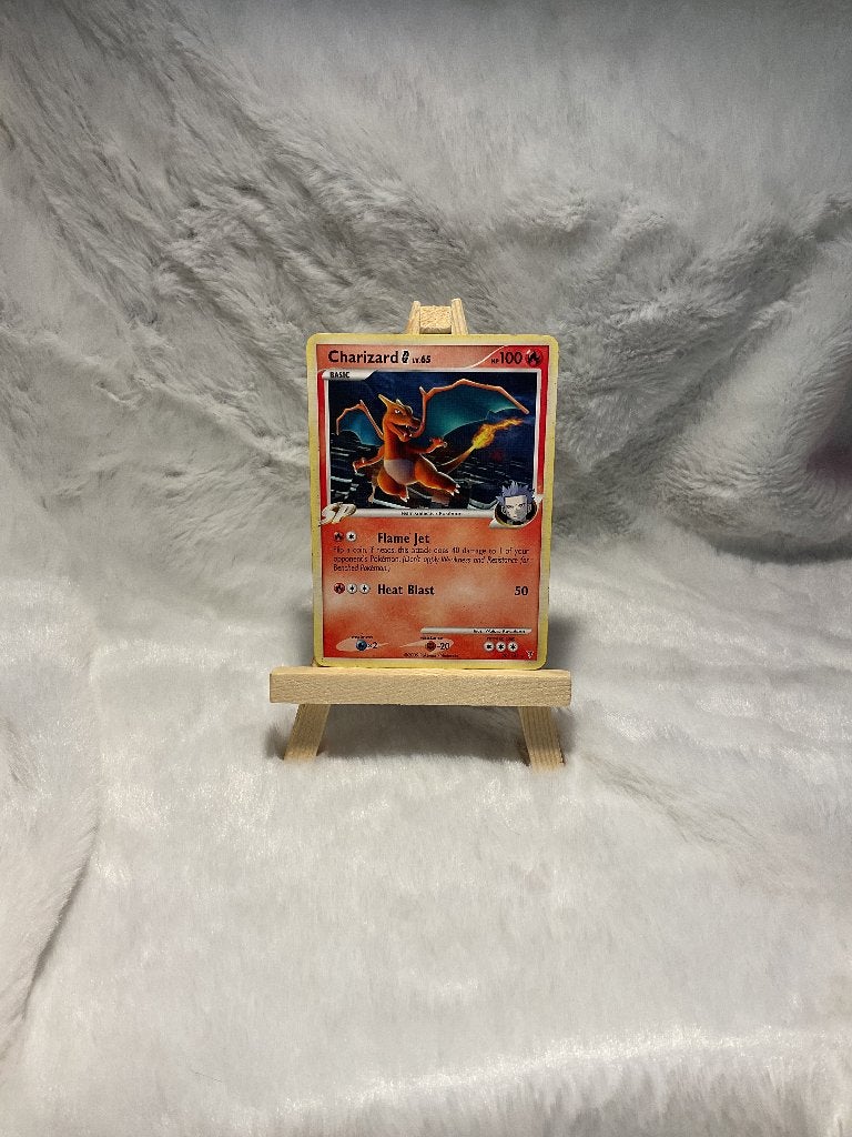 Pokemon - Charizard G LV.65 - 20/147 - LP, Ophalen of Verzenden, Zo goed als nieuw, Losse kaart, Foil