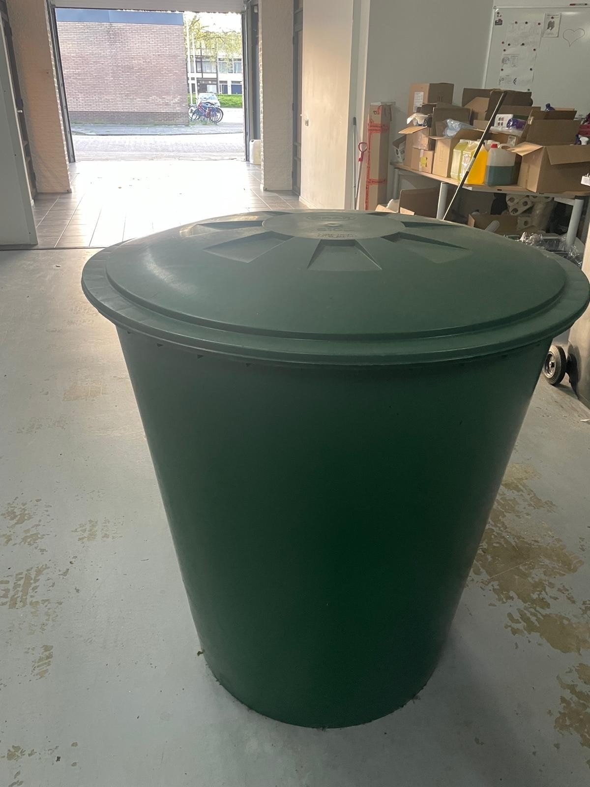 Osmosewater ton 500 liter inhoud, 150 liter of meer, Ophalen, Zo goed als nieuw, Kunststof