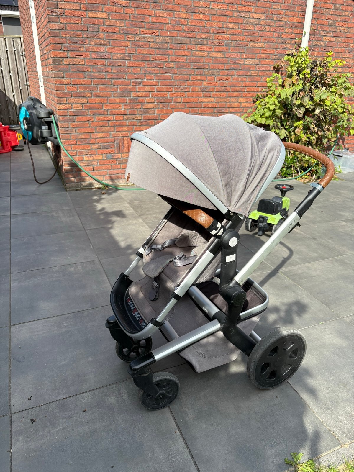 Joolz Day2 Studio Gris Combiwagen + Maxi Cosi Pebble, Ophalen, Gebruikt, Combiwagen, Met autostoeltje