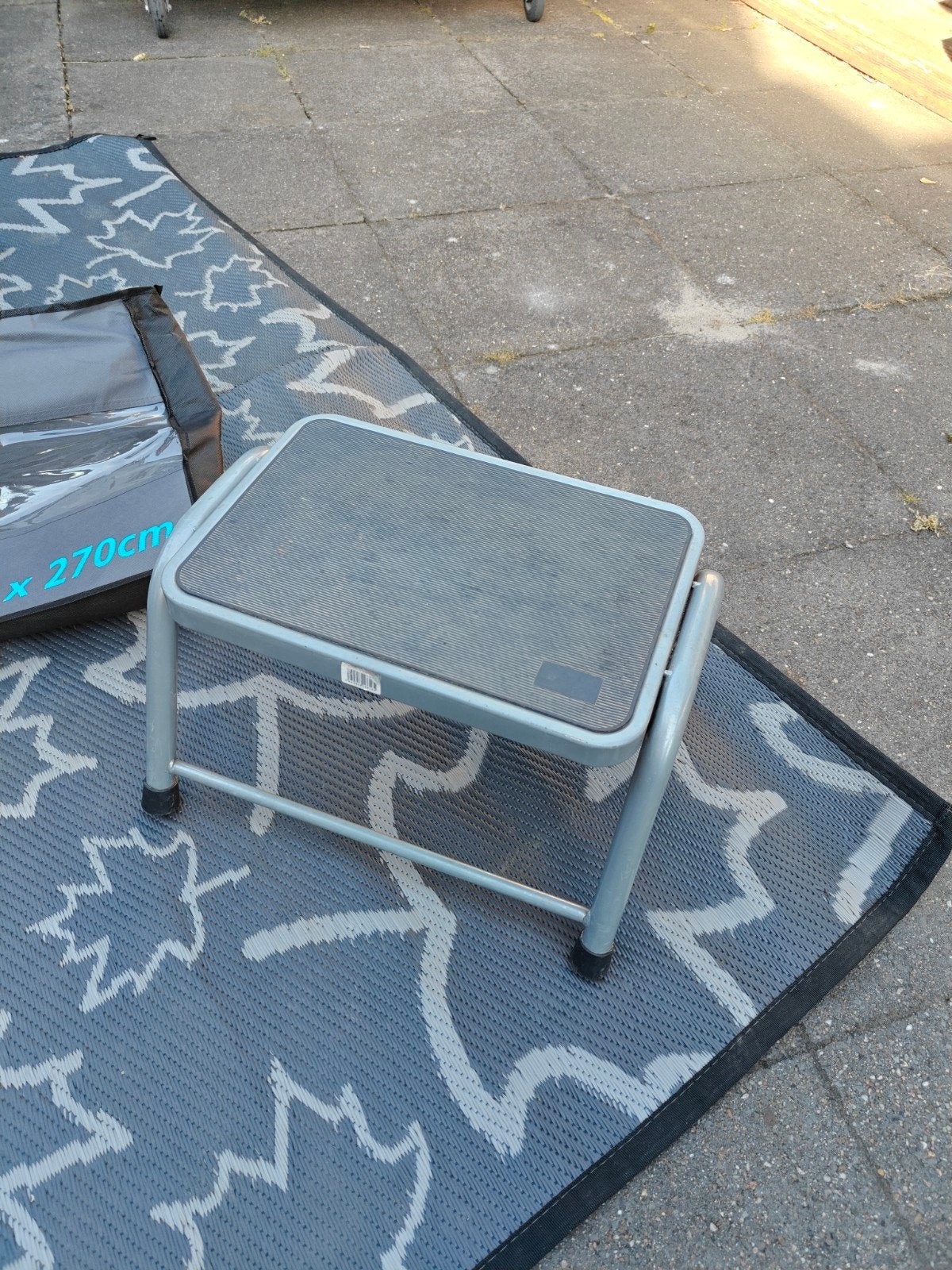 Bo-Camp  vloerkleed en opstapje, Caravans en Kamperen, Ophalen, Gebruikt, Campingstoel