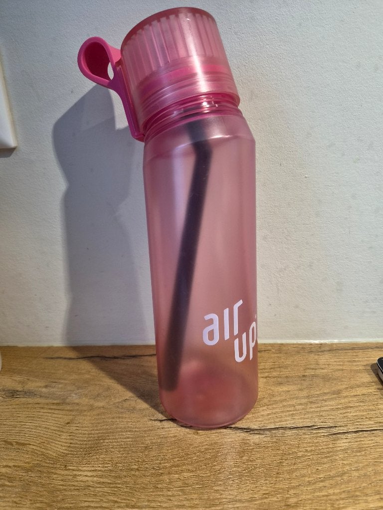 Air up fles (roze), Sport en Fitness, Bidons, Verzenden, Zo goed als nieuw