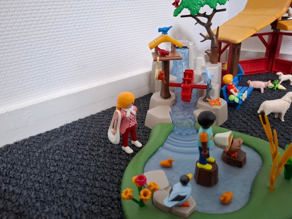 Playmobil Boerderij met Dieren en Figuren, Gebruikt, Complete set, Overige typen, Ophalen of Verzenden