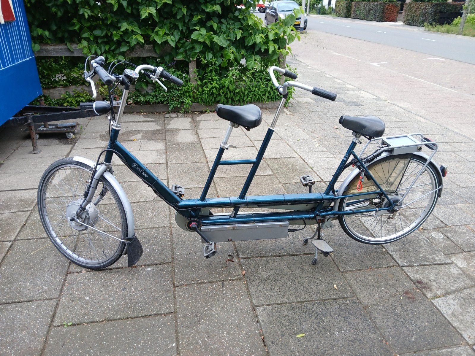 Van Raam Twinny Plus Tandemfiets - Zo goed als nieuw, Fietsen en Brommers, Fietsen | Tandems, Ophalen, Minder dan 10 versnellingen