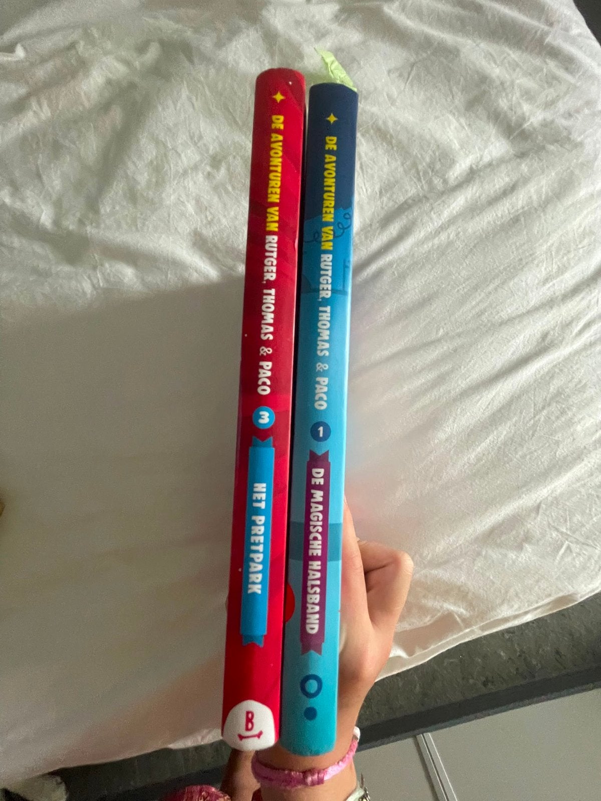 De Avonturen van Rutger, Thomas & Paco - 2 boeken, Ophalen of Verzenden, Gelezen, Fictie