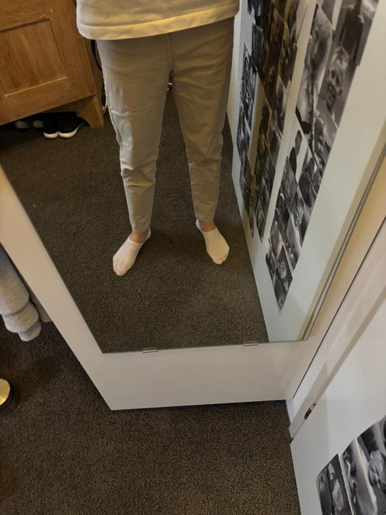 Zara beige broek maat 152, Beige, Ophalen of Verzenden, Zo goed als nieuw, Maat 34 (XS) of kleiner