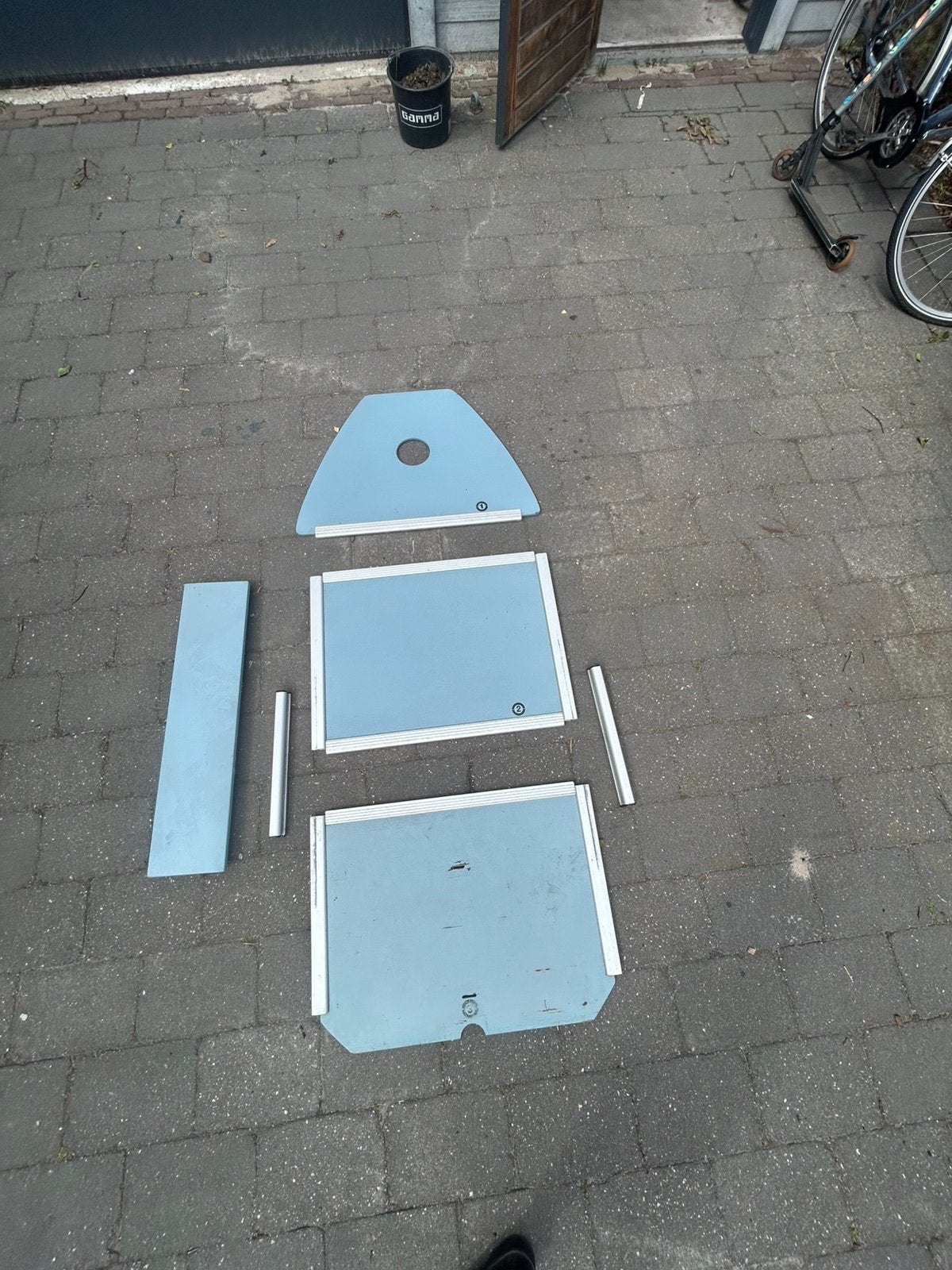 Aquatec 285 bodemplaten, Ophalen, Zo goed als nieuw