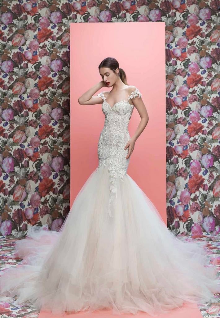 Galia Lahav Allegra  - NIEUW - designer trouwjurk, Ophalen, Nieuw, Wit, Trouwjurk