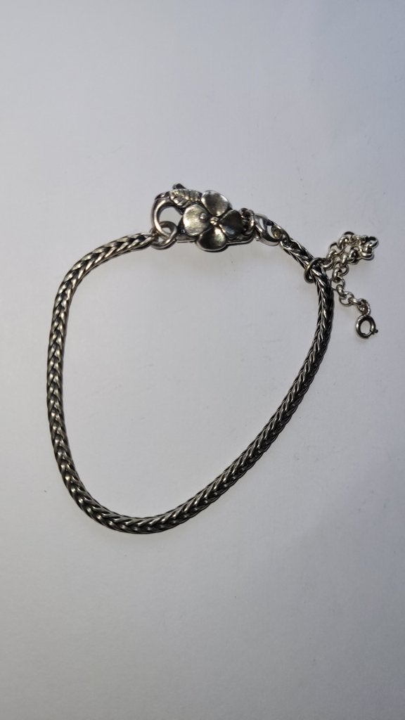 Trollbeads armband voor je bedels. Zilver, Sieraden, Tassen en Uiterlijk, Armbanden, Ophalen, Zo goed als nieuw, Zilver, Zilver