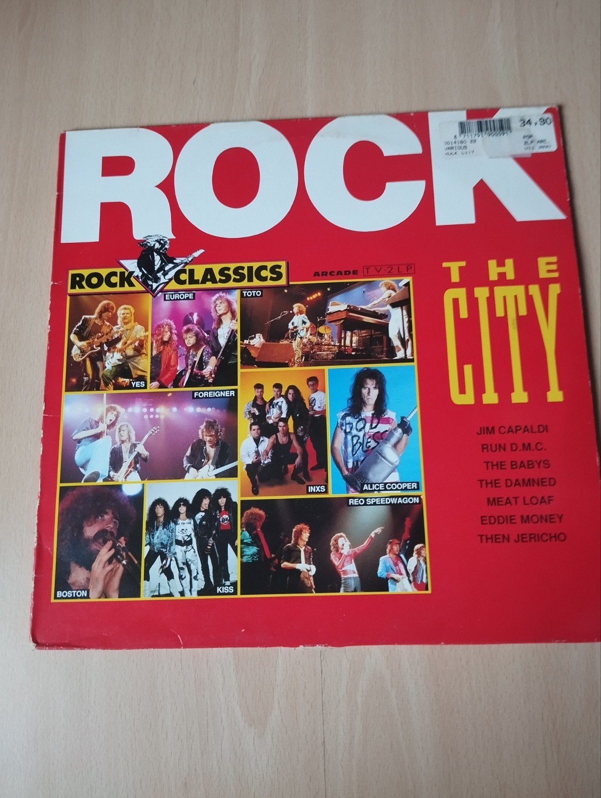 Rock The City (2x vinyl LP, 1990) - Arcade Rock Classics, Ophalen of Verzenden