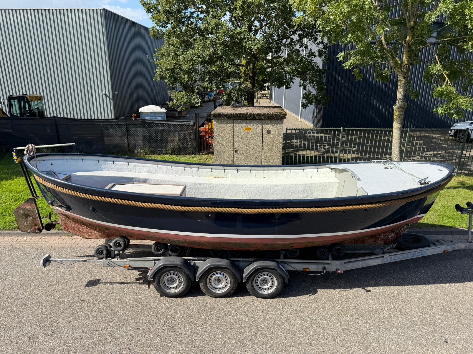 Harding reddingssloep 8x280, Diesel, Ophalen of Verzenden, Harding, 8 m