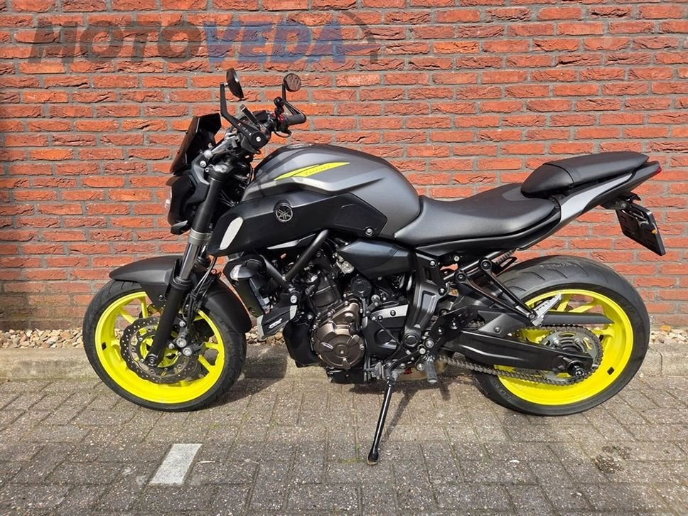YAMAHA MT 07 ABS 35kW (bj 2018), 2 cilinders, Bedrijf, Onbekend, YAMAHA
