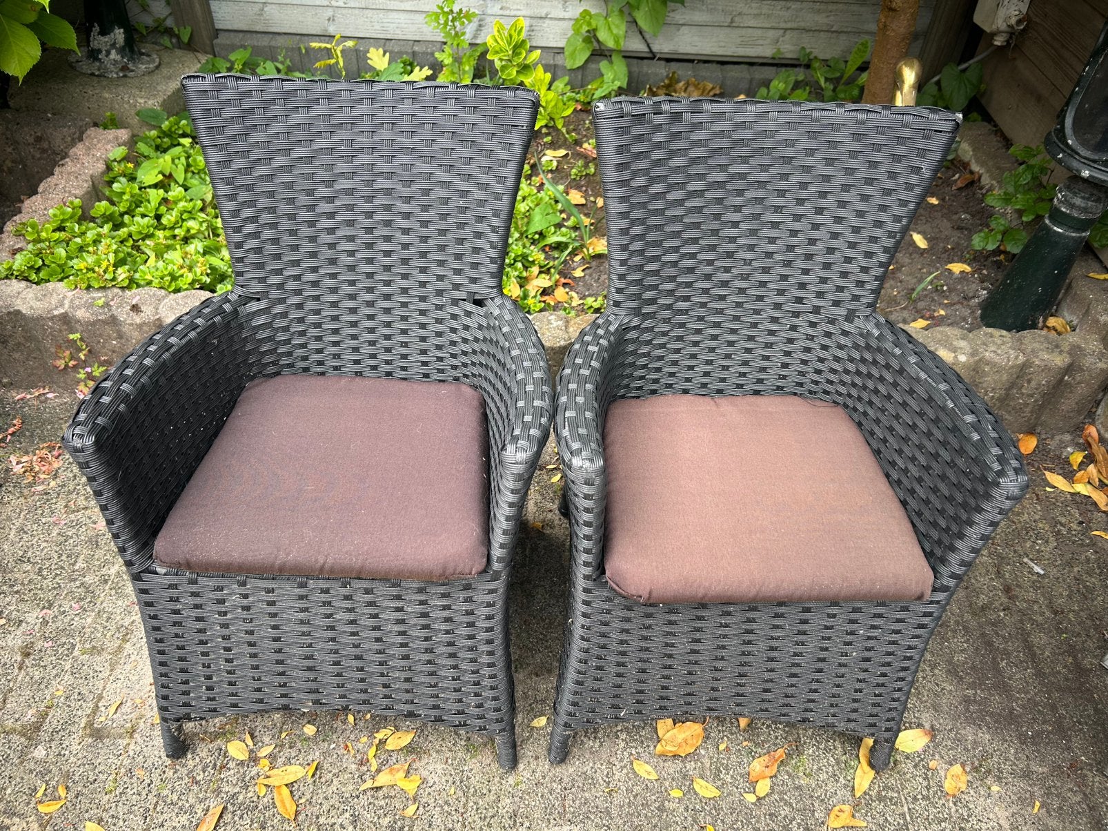 Kinder tuinstoelen, Ophalen, Gebruikt, 2 zitplaatsen