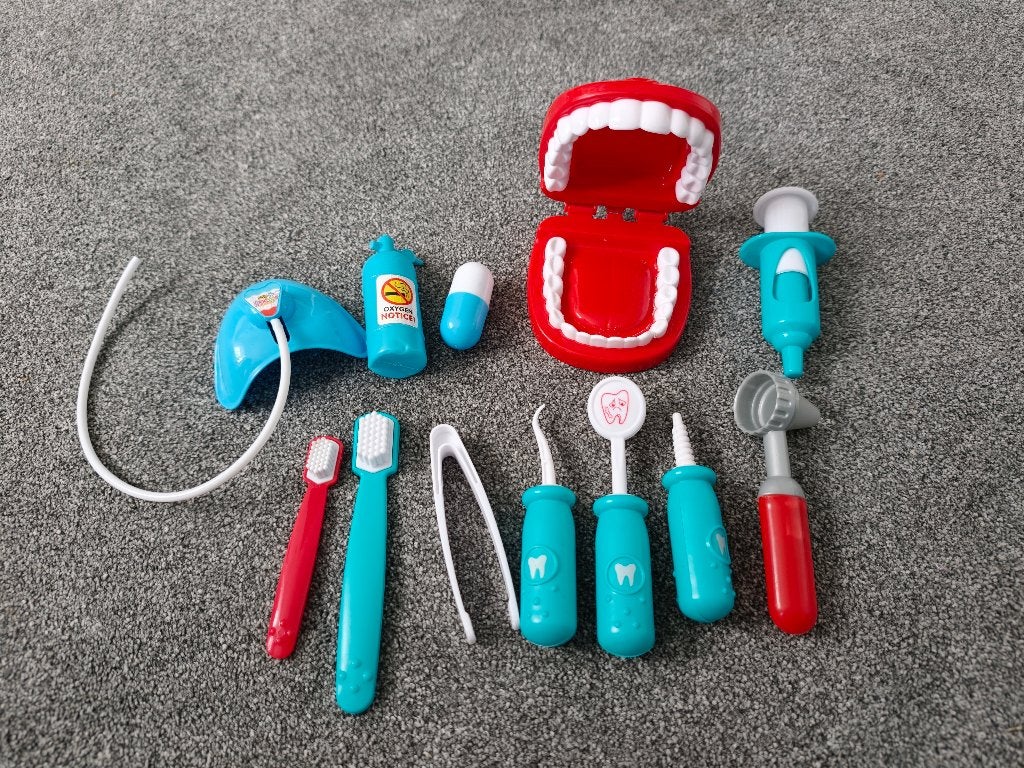 Dentist playset, Ophalen, Gebruikt