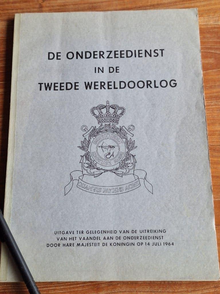 De Onderzeedienst in de Tweede Wereldoorlog - 1964, Marine, Ophalen of Verzenden, Gelezen, Tweede Wereldoorlog