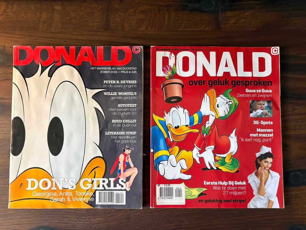 Donald - het mannenblad van Duckstad, Ophalen of Verzenden, Gelezen, Overige typen
