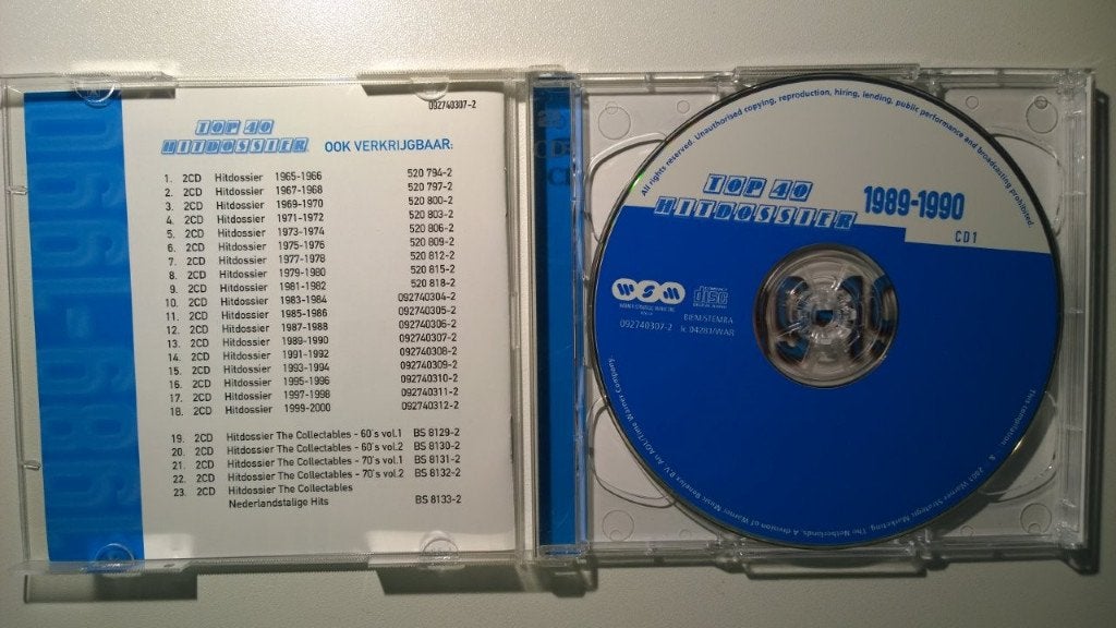 Top 40 Hitdossier 1989-1990, Ophalen of Verzenden, Zo goed als nieuw, Pop