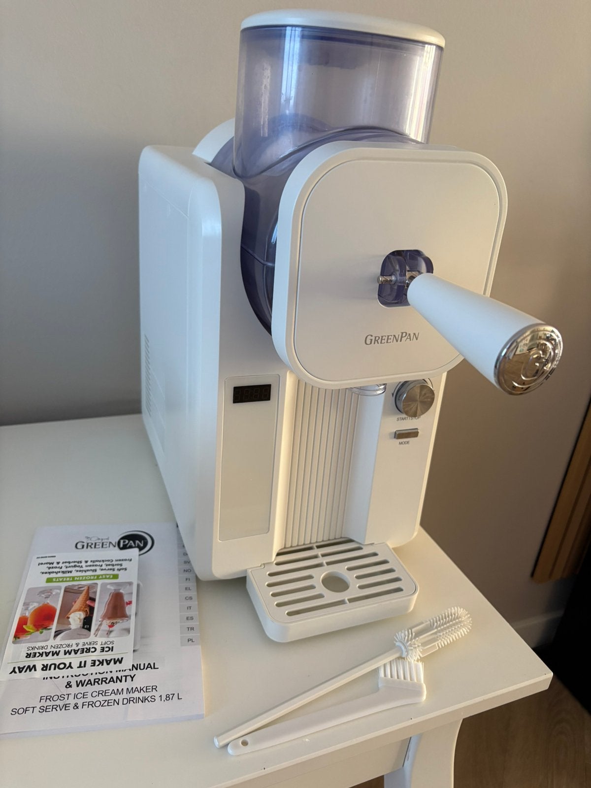Greenpan ijsmachine Frost ZGAN, Witgoed en Apparatuur, IJsmachines, Ophalen of Verzenden, Zo goed als nieuw, Zelfvriezend