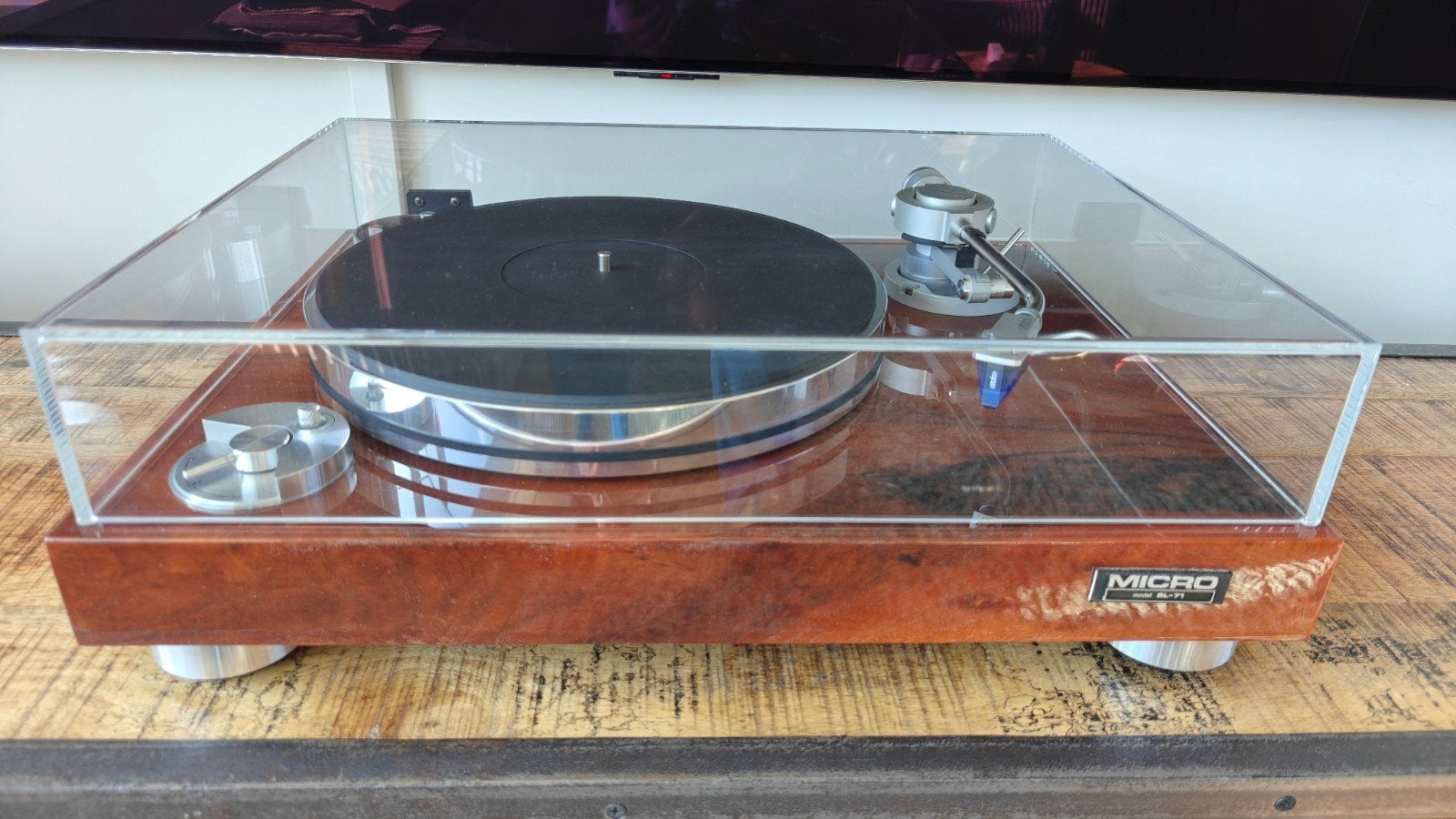 Micro Seiki BL 71 - Prachtig gerestaureerd, nieuwstaat!, Ophalen