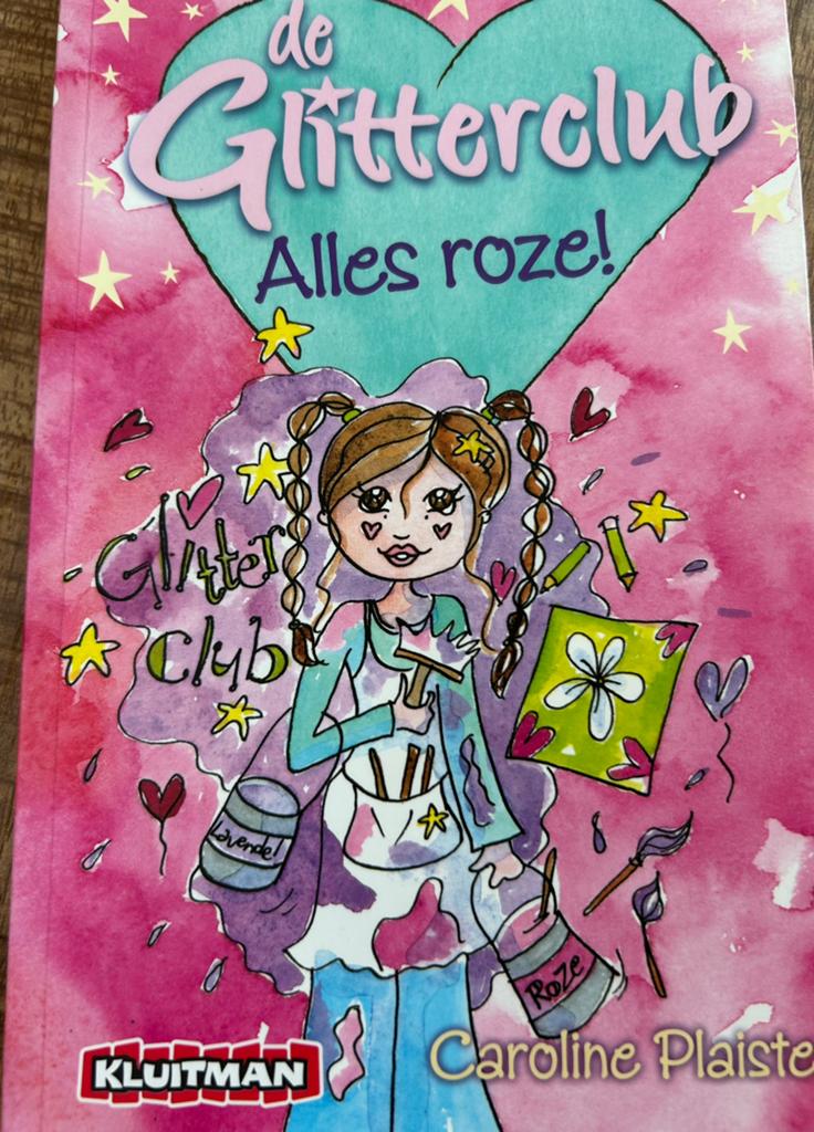 De Glitterclub: Alles roze! - Deel 1 (Caroline Plaisted), Boeken, Ophalen of Verzenden, Gelezen