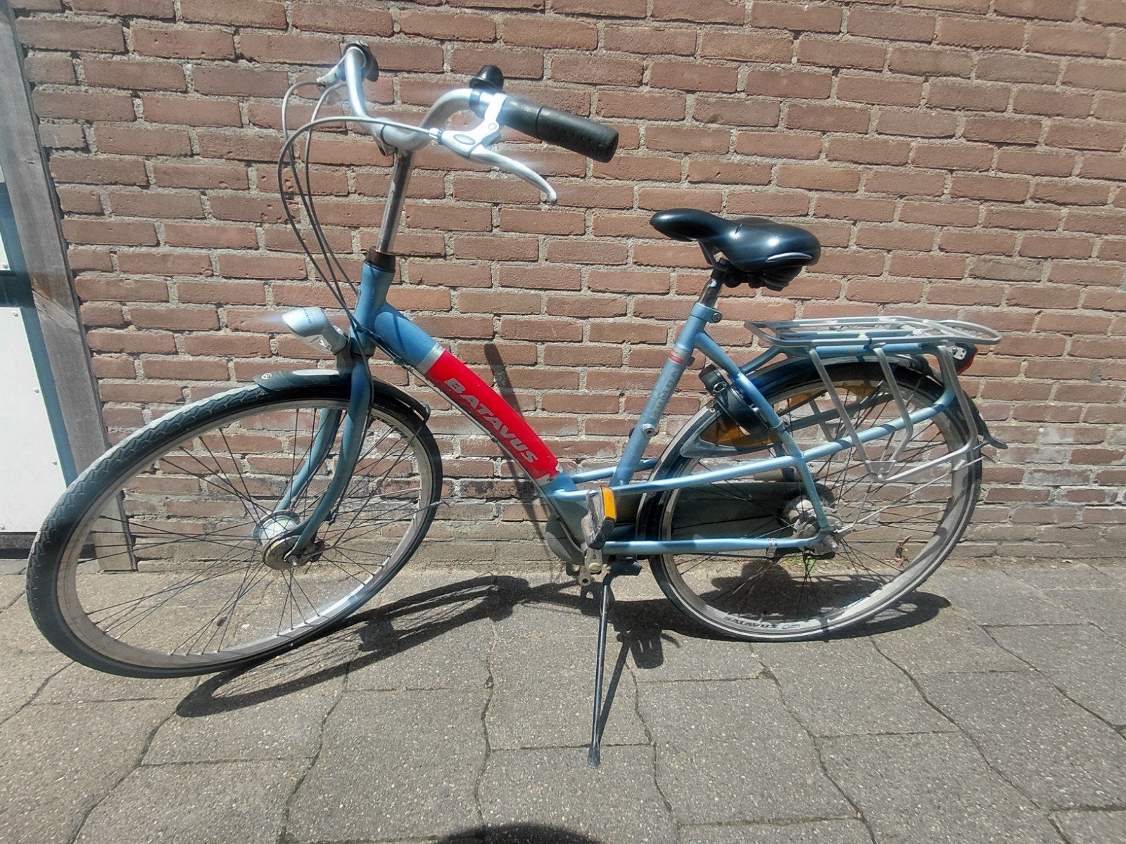 damesfiets, Ophalen, Minder dan 10 versnellingen, Gebruikt, 55 cm of meer