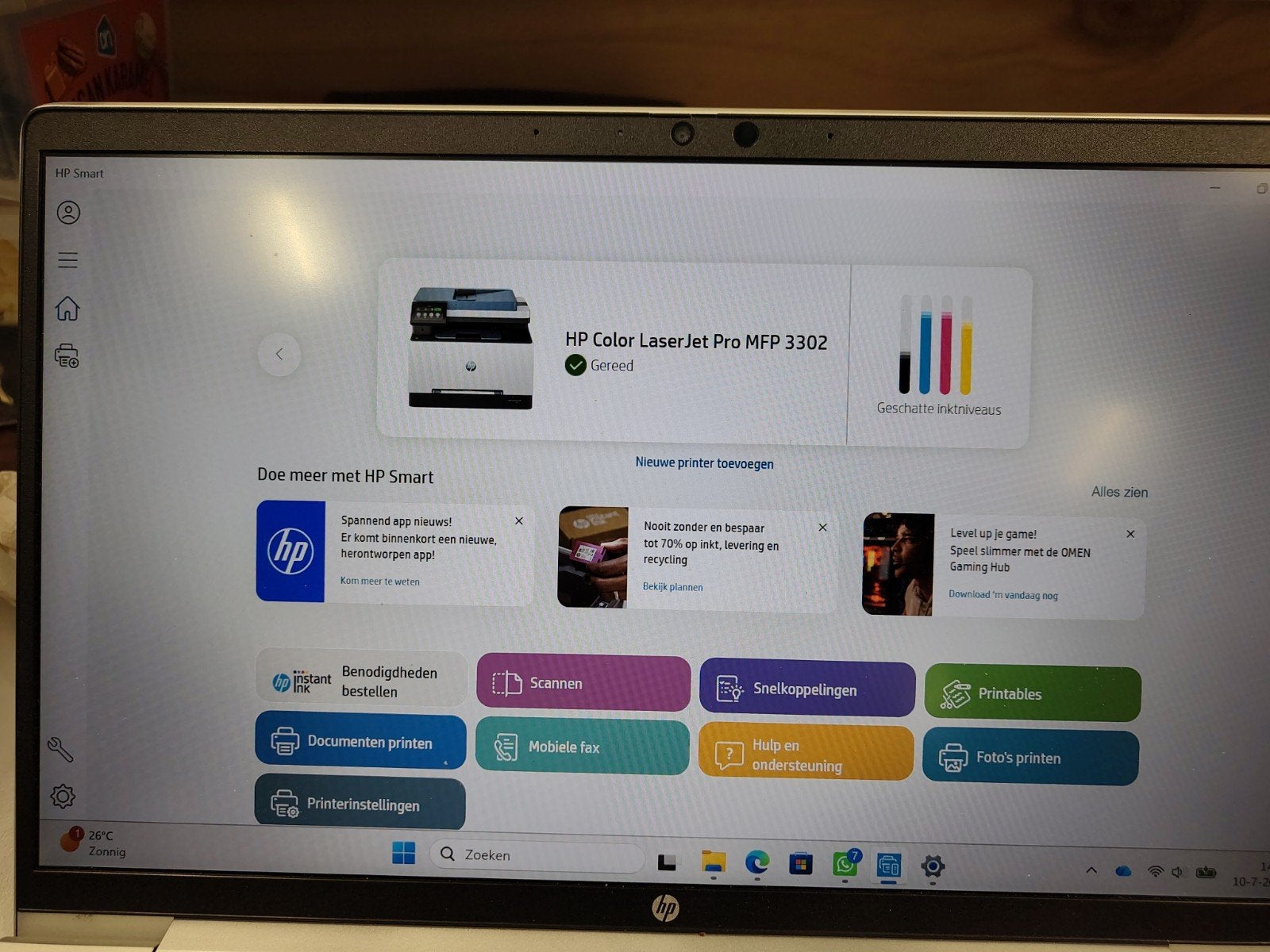 HP Color LaserJet Pro MFP M570dn All-in-One Printer, Computers en Software, Ophalen, Gebruikt, All-in-one, HP