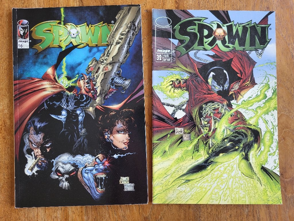 Spawn 2x - Nederlands #16 & #32, Meerdere comics, Ophalen of Verzenden, Zo goed als nieuw, Europa