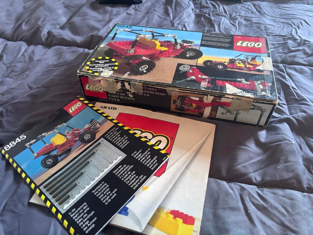 Lego Technic 8845 Dune Buggy -, Ophalen of Verzenden, Gebruikt, Overige typen