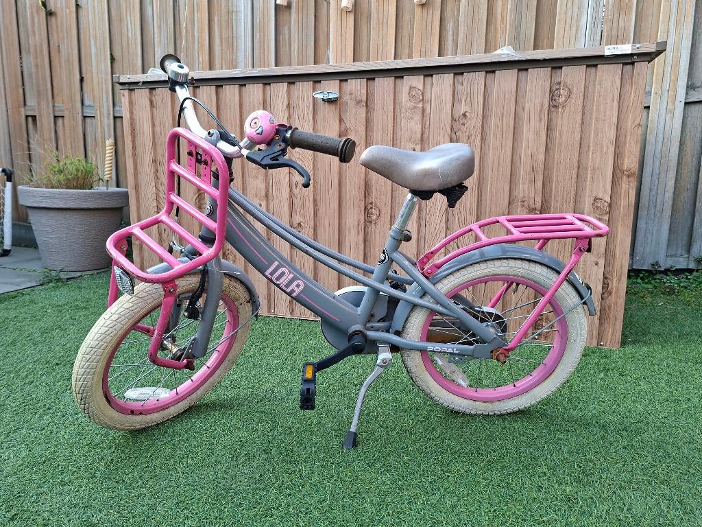 LoLa meisjesfiets, Fietsen en Brommers, Fietsen | Meisjes, Ophalen, Gebruikt, Handrem, Popal