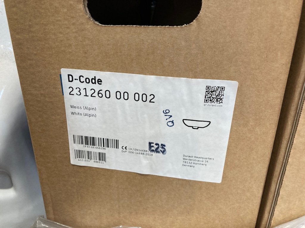 nieuwe duravit lavabo, Ophalen of Verzenden, Nieuw, Toilet