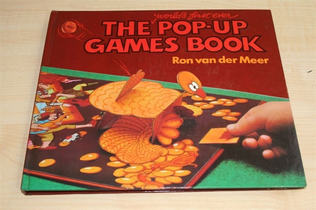 Het Allereerste Pop-up Spellenboek ter Wereld [1982], Ophalen of Verzenden, Gelezen