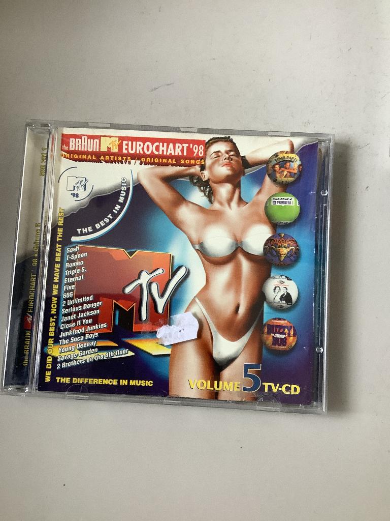 The Braun mtv eurochart 98 volume 5., Ophalen of Verzenden, Gebruikt, Pop