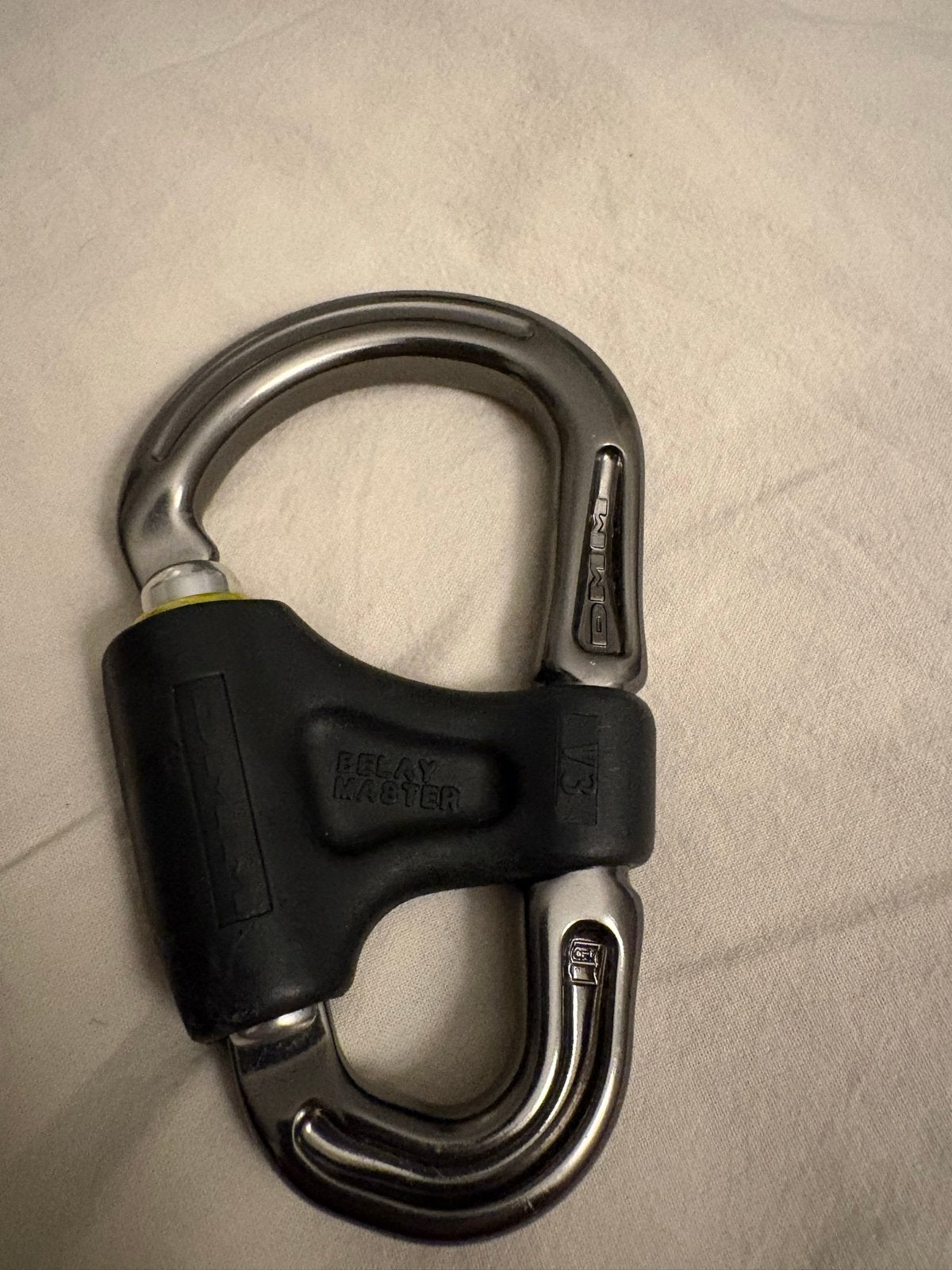 DMM Belay Master 2 Karabiner - Extra Veilig voor Klimhal, Sport en Fitness, Klimsport, Ophalen, Zo goed als nieuw, Klimsport-accessoire