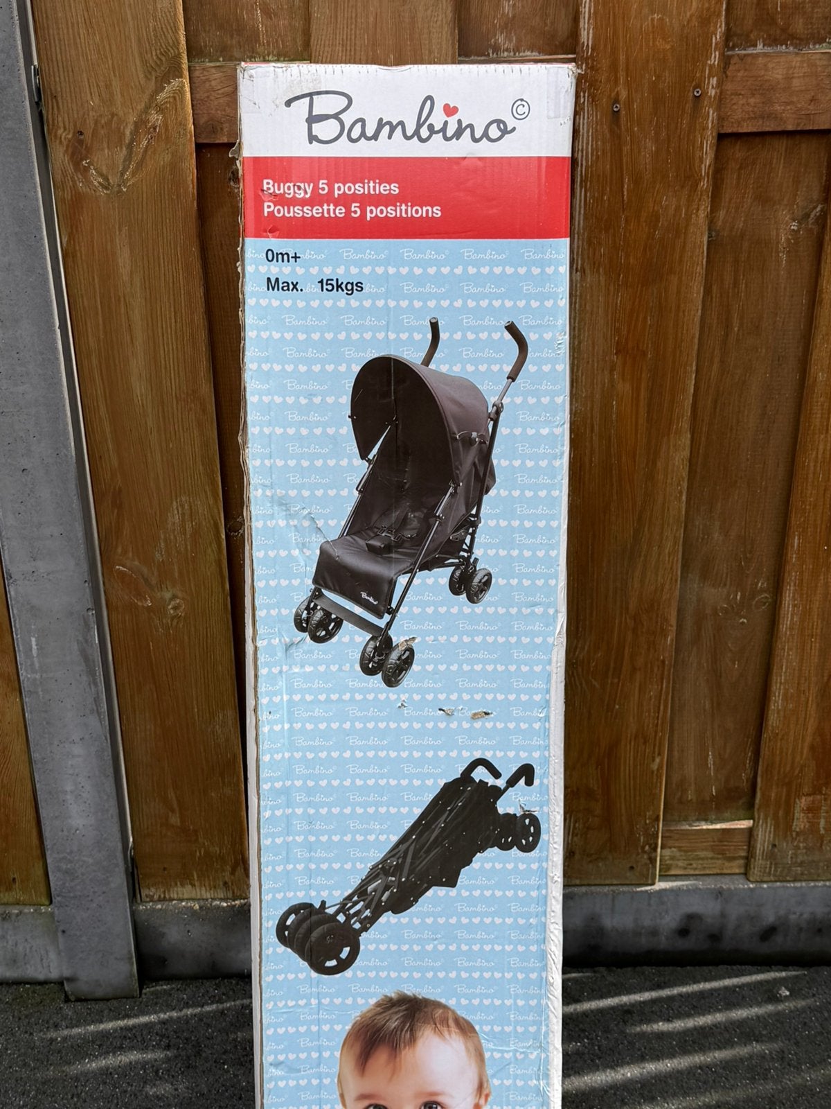 Kinderwagen buggy nieuw in doos!, Ophalen, Zo goed als nieuw