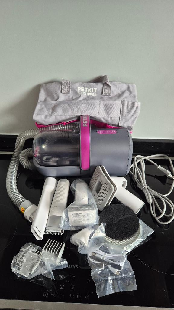 Petkit 5 in 1 verzorgings stofzuiger, Dieren en Toebehoren, Ophalen of Verzenden, Nieuw