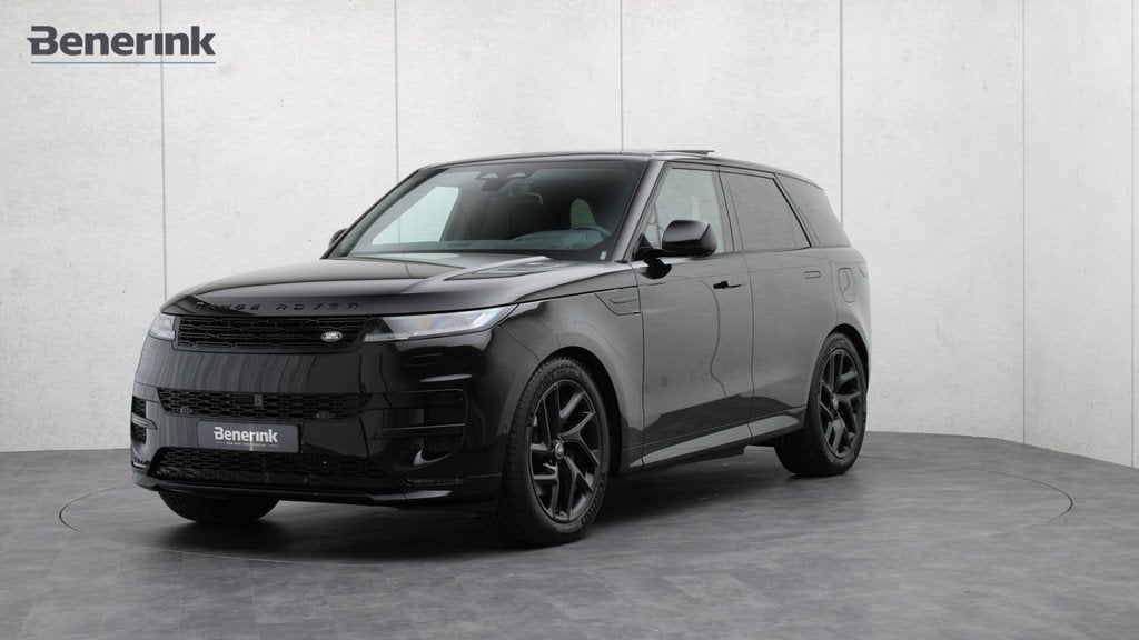 Land Rover Range Rover Sport P460e Dynamic HSE | Meridian 3D, Auto's, Land Rover, 12 maanden, Zwart, 3000 kg, Bedrijf