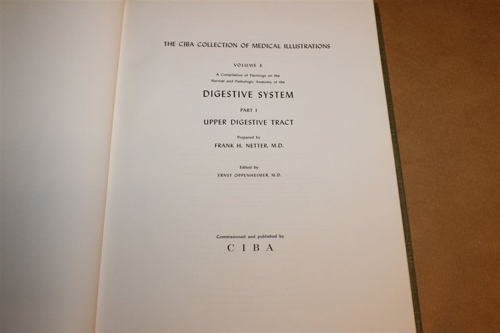 Digestive System Part I — Netter, Ciba Deel 3 Spijsvertering, Boeken, Ophalen of Verzenden, Gelezen, Natuurwetenschap