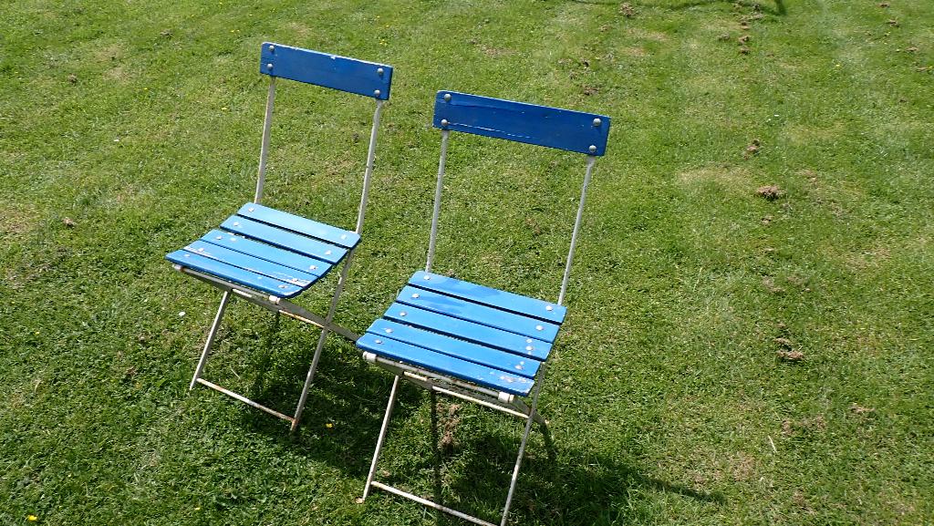 Bistro stoelen igst., Overige materialen, Gebruikt, Stoel, Ophalen