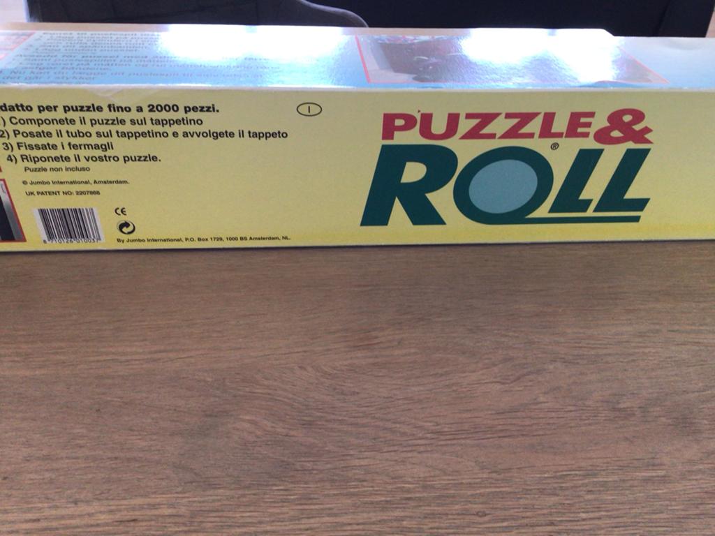 Jumbo Puzzle & Roll - Puzzelmat voor puzzels tot 2000 stukje, Hobby en Vrije tijd, Denksport en Puzzels, Gebruikt, Overige typen